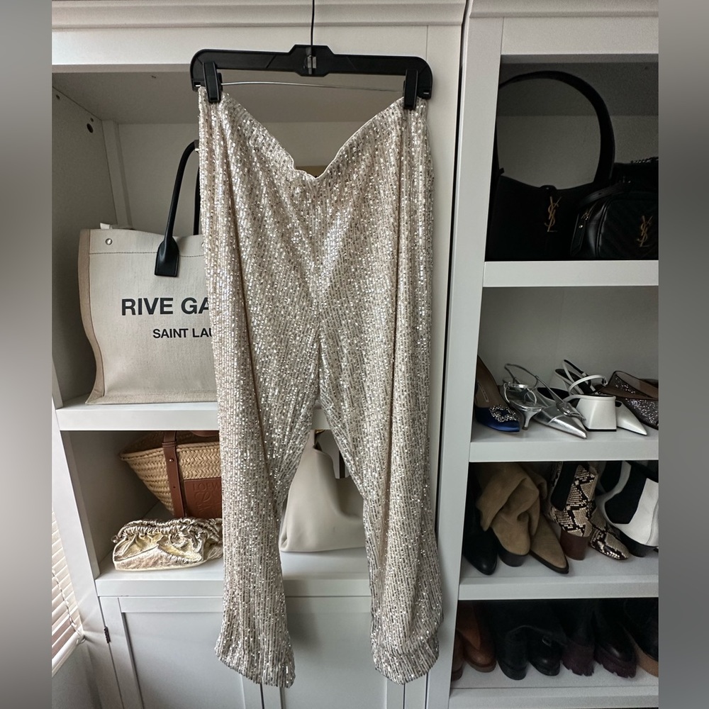 Sequin pants